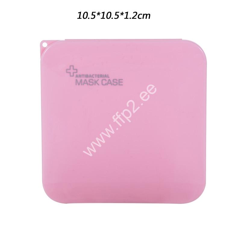 Kaitsemaskide hoiustamiseks saadaval mugavad, kaasaskantavad ja erivärvilised maskikarbid. Lisaks võimalus juurde tellida ka erineva värviga paelu. - Image 7